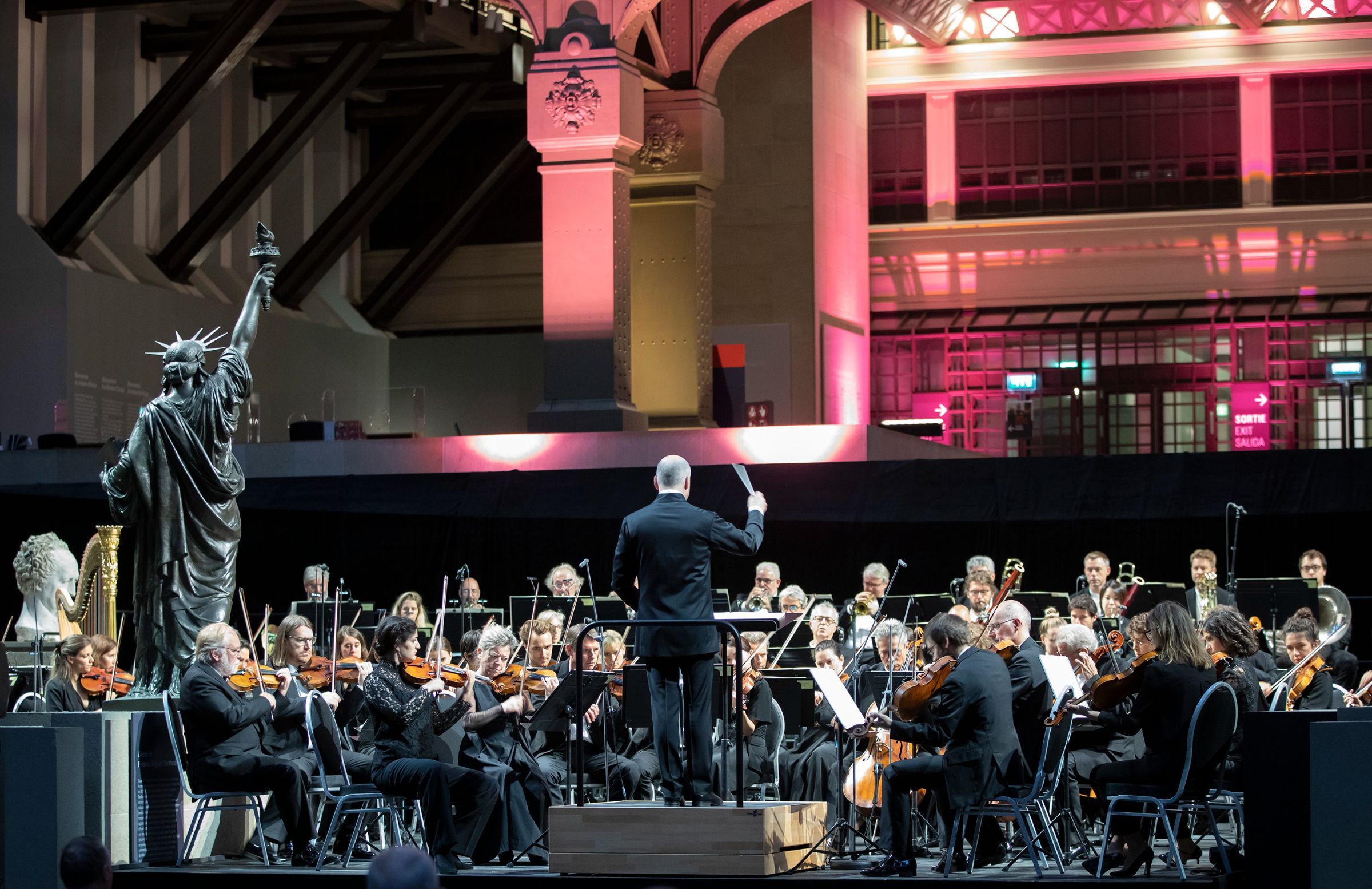 Paavo Järvi et l'Orchestre de Paris au Musée d'Orsay © Sophie Crépy