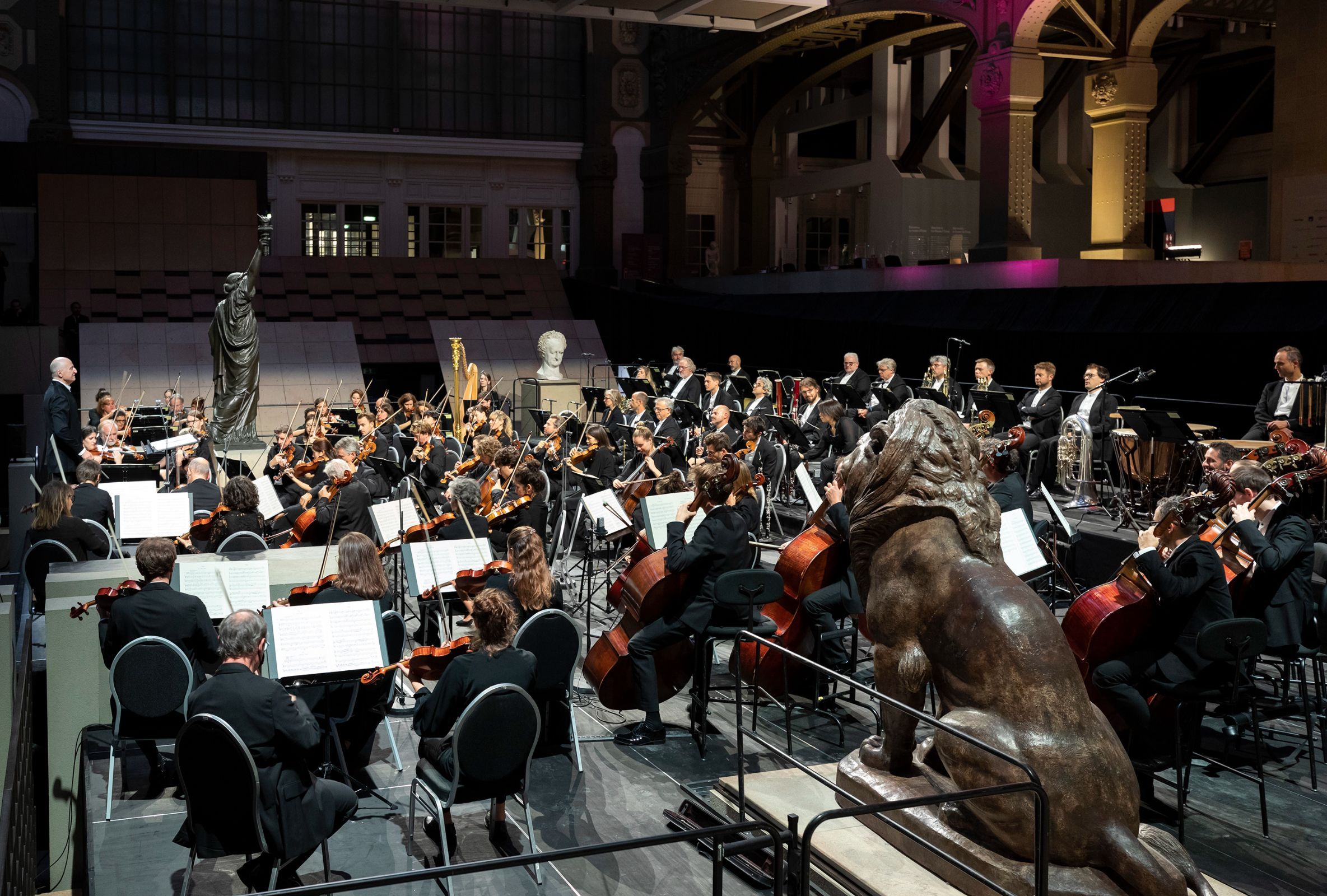 Paavo Järvi et l'Orchestre de Paris au Musée d'Orsay © Sophie Crépy
