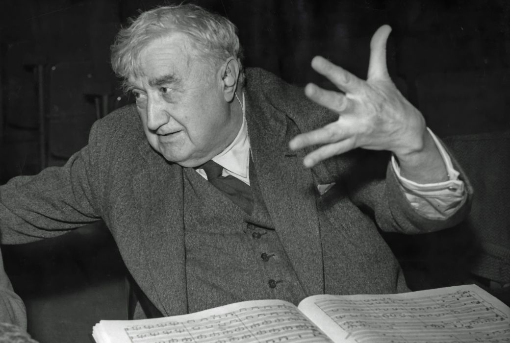 Ralph Vaughan Williams, 1956 &copy; Vaughan Williams Charitable Trust