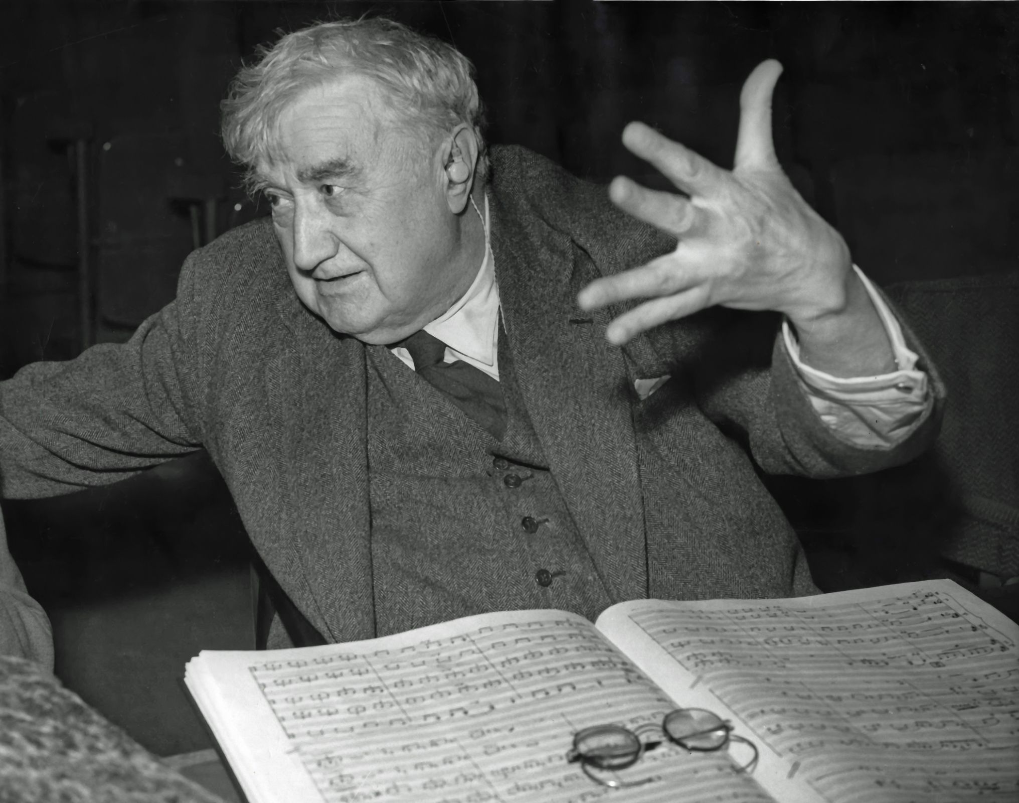 Ralph Vaughan Williams, 1956 © Vaughan Williams Charitable Trust