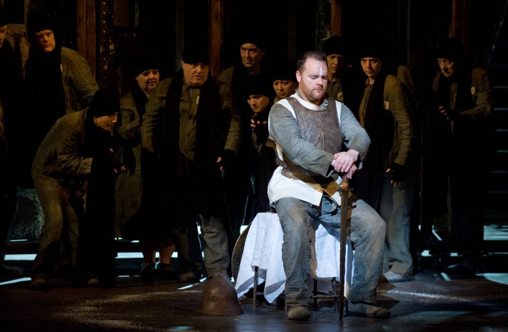 Roland Wood in English National Opera's production of <i>The Pilgrim's Progress</i> in 2012 © Mike Hoban