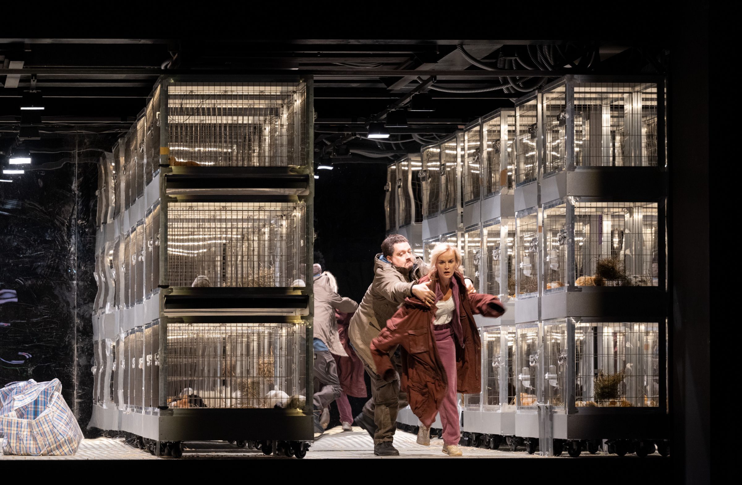 Robert Watson (Siegmund) und Vida Miknevičiūtė (Sieglinde) &copy; Monika Rittershaus