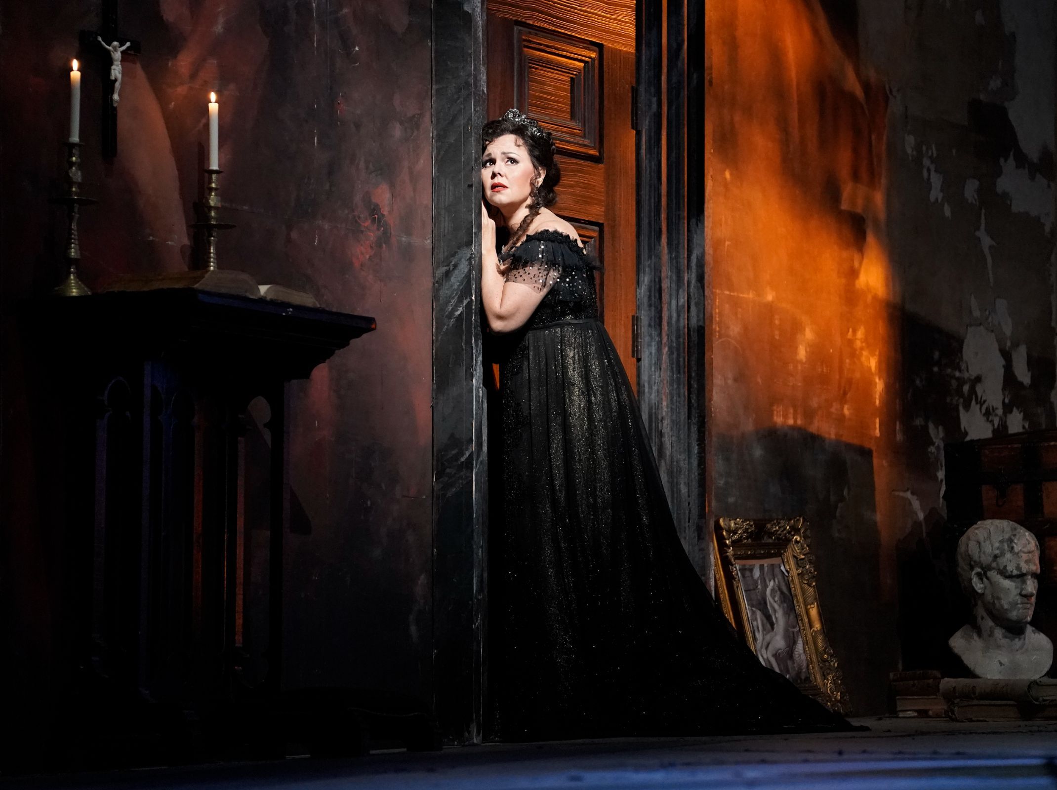 Aleksandra Kurzak (Tosca) © Karen Almond | Met Opera