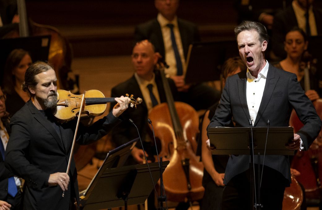 Christian Tetzlaff et Ian Bostridge &copy; Joachim Bertrand