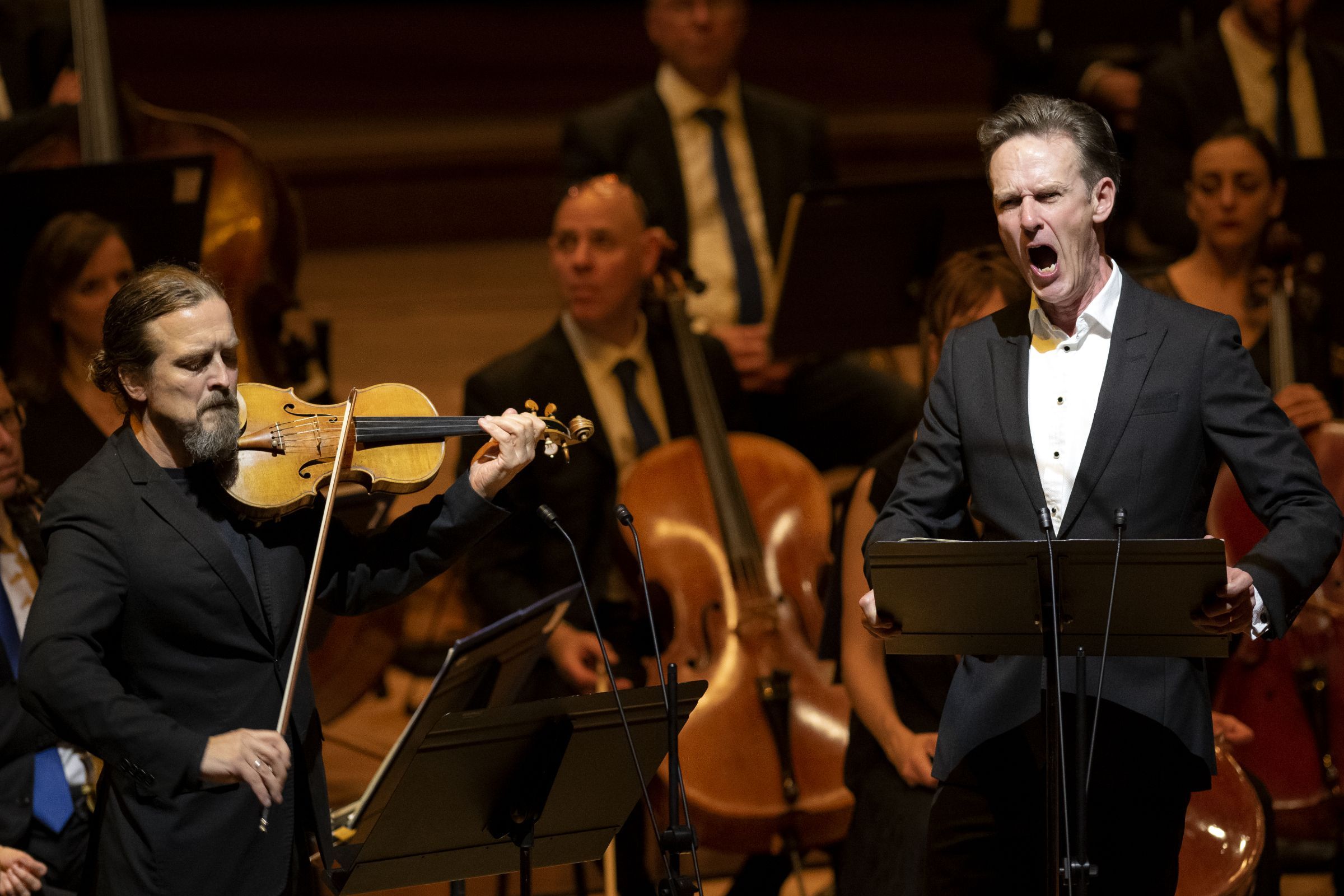 Christian Tetzlaff et Ian Bostridge &copy; Joachim Bertrand