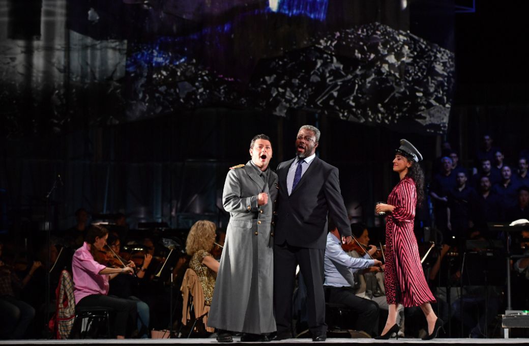 <i>Aida</i> &agrave; l'Op&eacute;ra Orchestre National Montpellier &copy; Marc Ginot