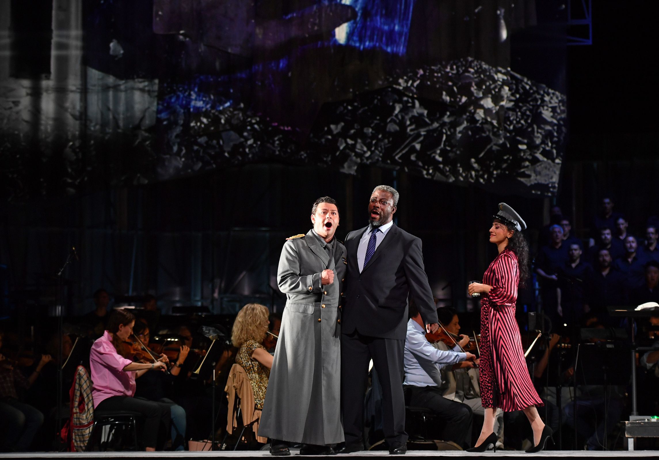 <i>Aida</i> à l'Opéra Orchestre National Montpellier &copy; Marc Ginot