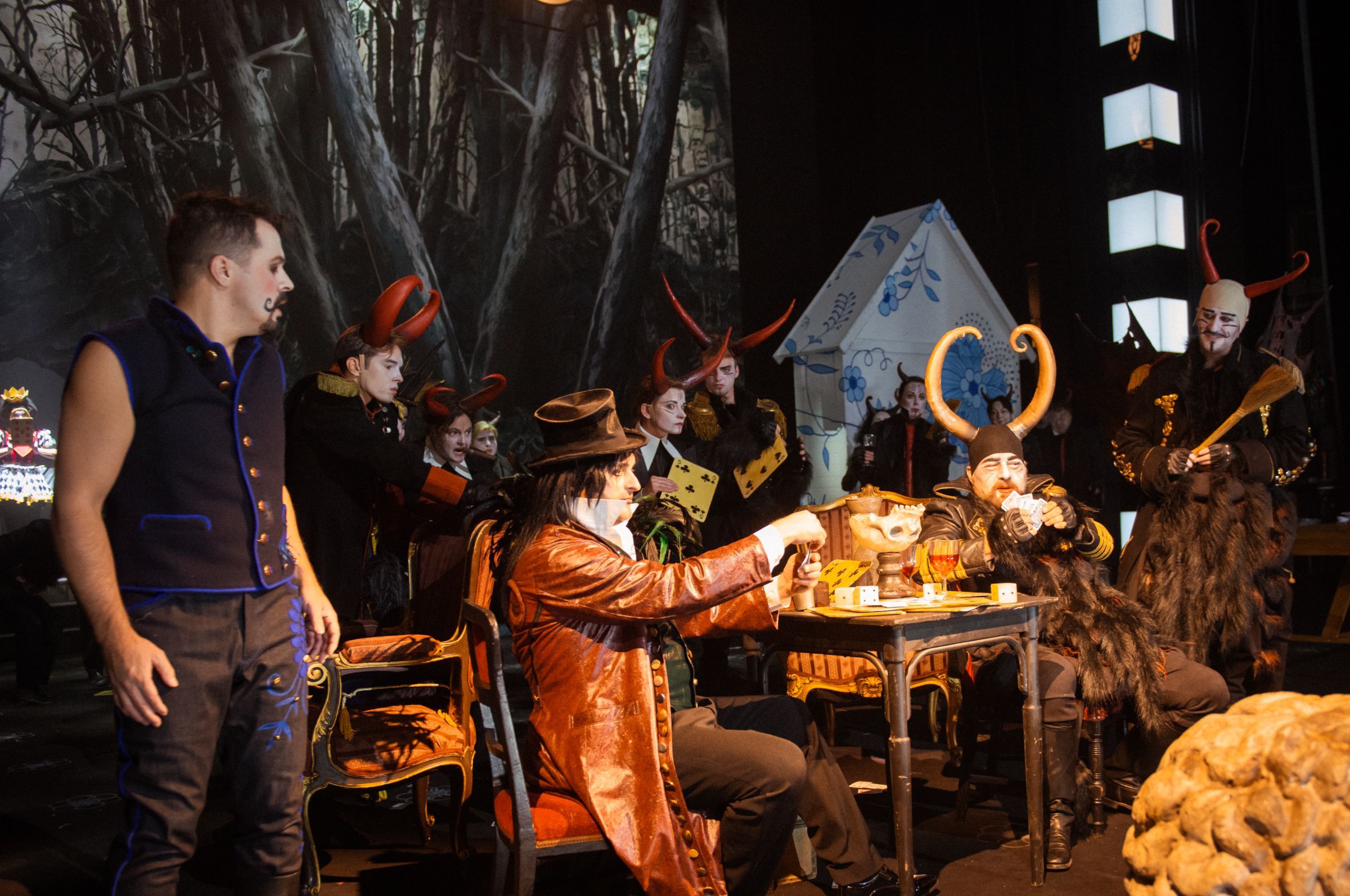 Jiří Brückler (Schwanda), Martin Šrejma (Babinský) and Jiří Sulženko (The Devil) © Ilona Sochorová