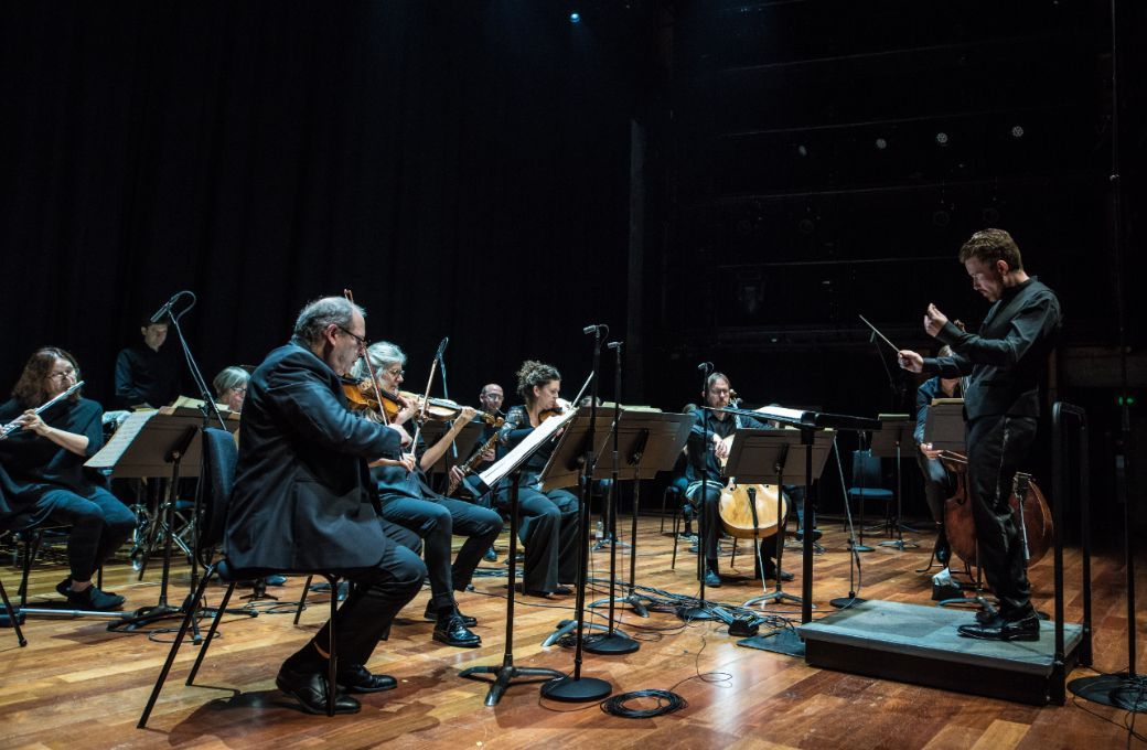 The London Sinfonietta and Geoffrey Paterson © Monika S Jakubowska