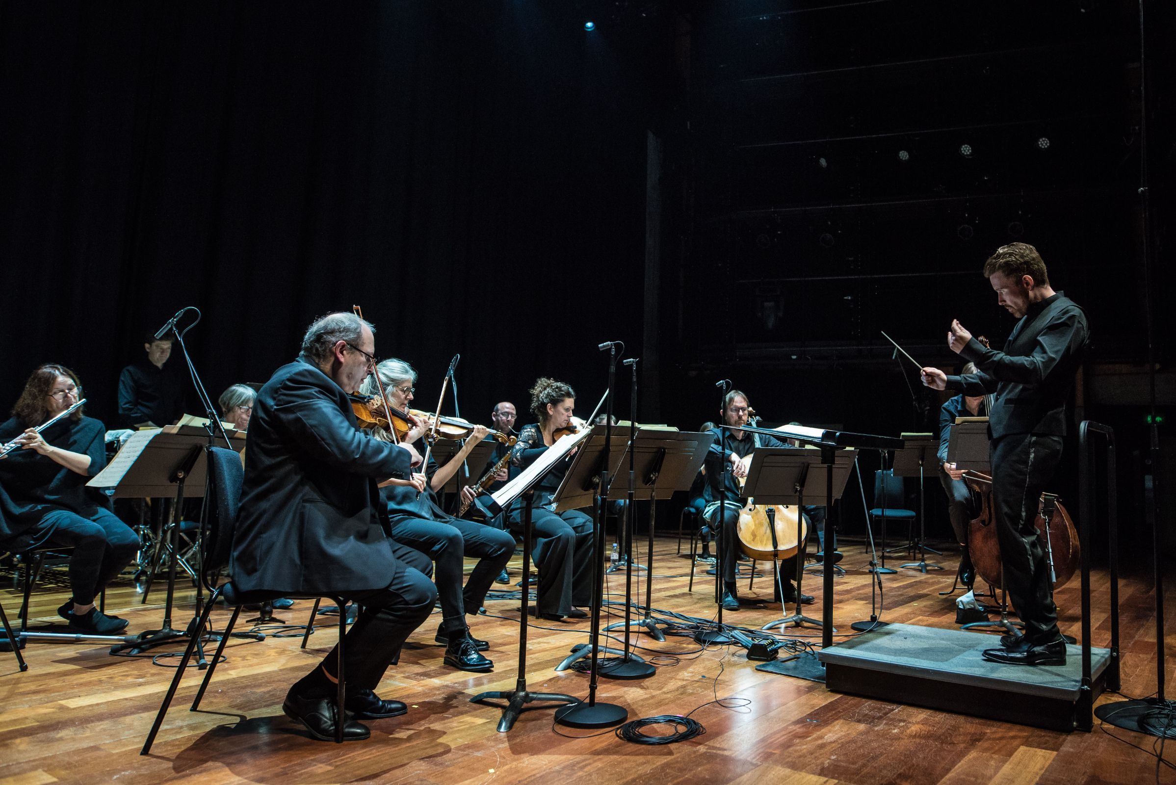 The London Sinfonietta and Geoffrey Paterson © Monika S Jakubowska