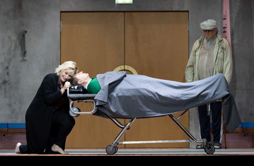 Anja Kampe (Brünnhilde) und Andreas Schager (Siegfried) &copy; Monika Rittershaus