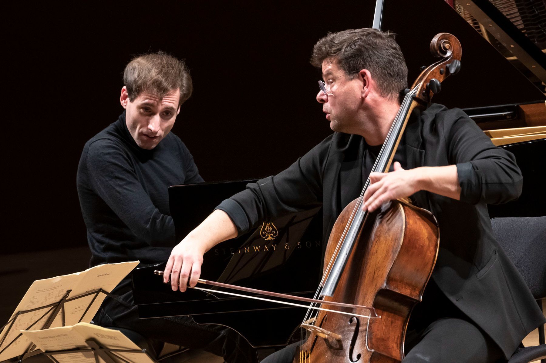 Boris Giltburg and Peter Jarůšék &copy; Petra Hajská