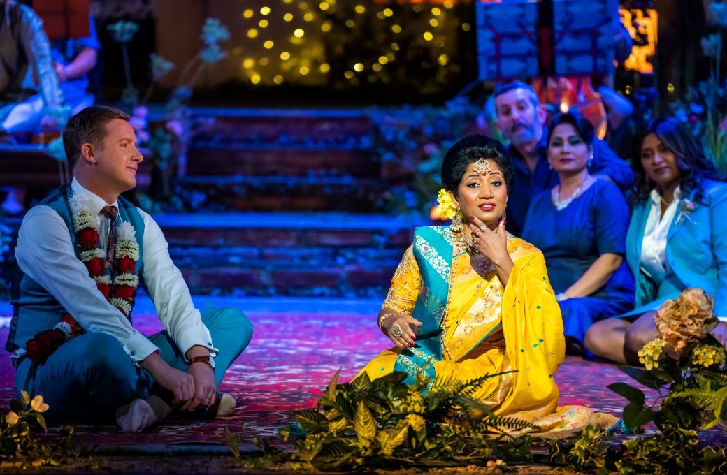 Nicholas Watts (Orpheus), Sanchita Pal (Nymph) &copy; Tristram Kenton