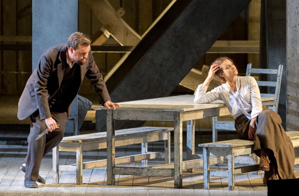 David Butt Philip (Laca) und Asmik Grigorian (Jenůfa) © Wiener Staatsoper | Michael Pöhn