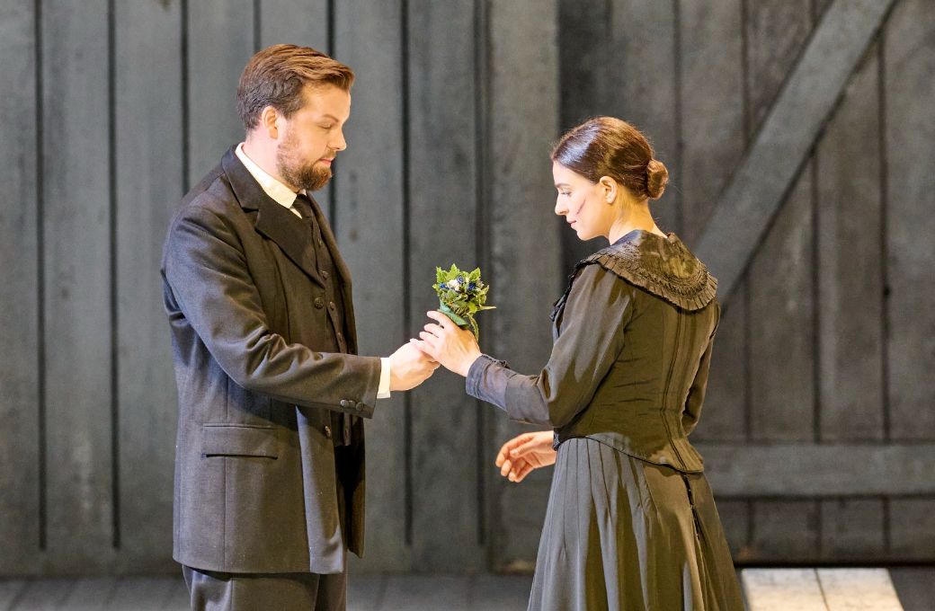 David Butt Philip (Laca) und Asmik Grigorian (Jenůfa) © Wiener Staatsoper | Michael Pöhn
