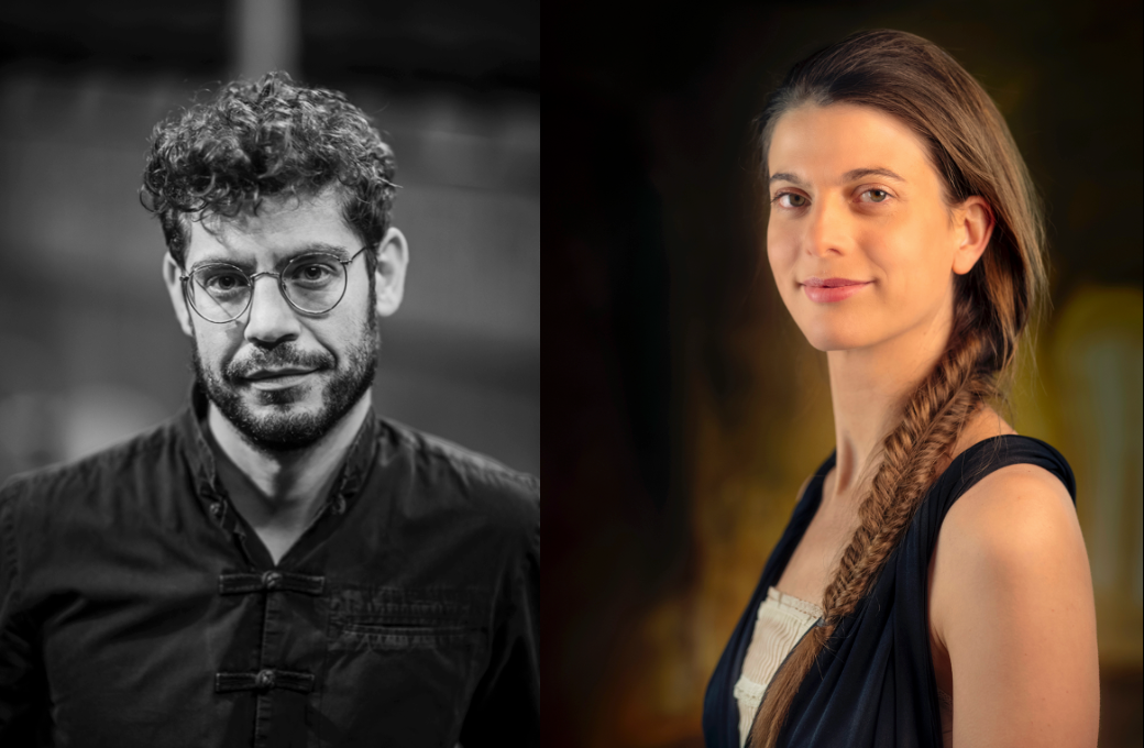 Paolo Zanzu et Anna Reinhold © Caleb Krivoshey / Charles Plumey
