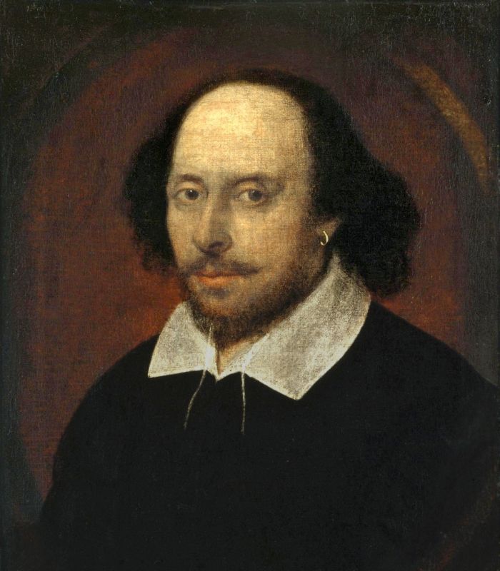 William Shakespeare &copy; Public Domain
