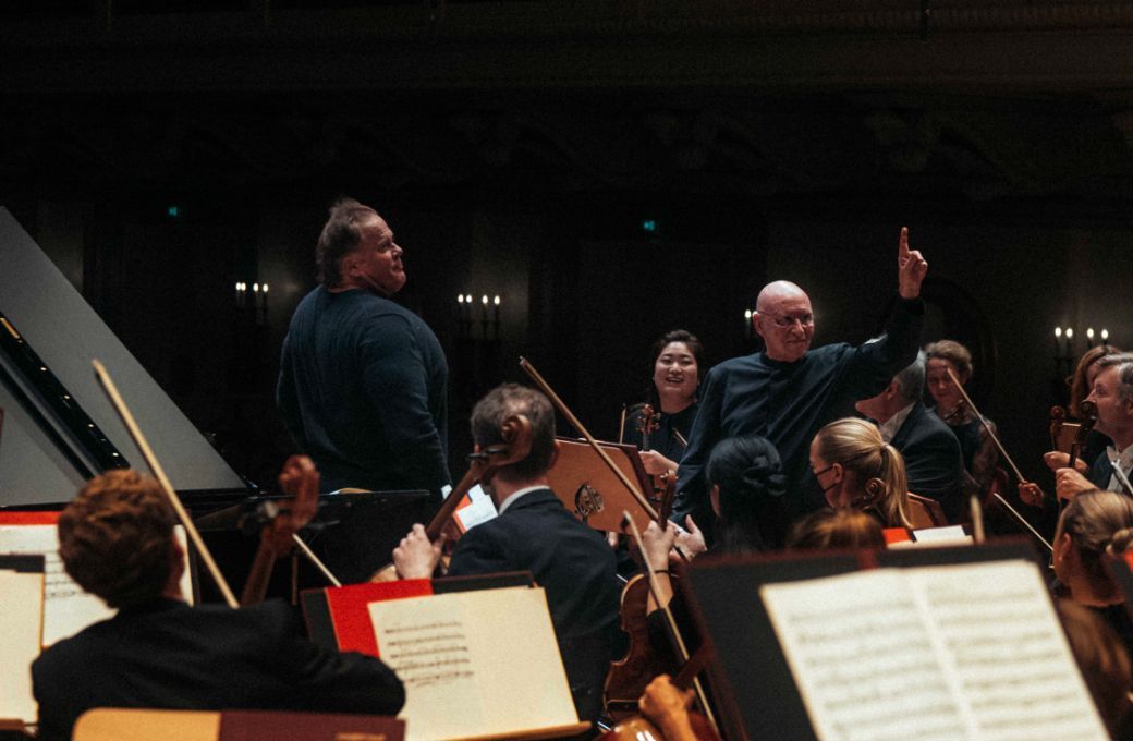 Tzimon Barto, Christoph Eschenbach and the Konzerthausorchester Berlin &copy; Co Merz