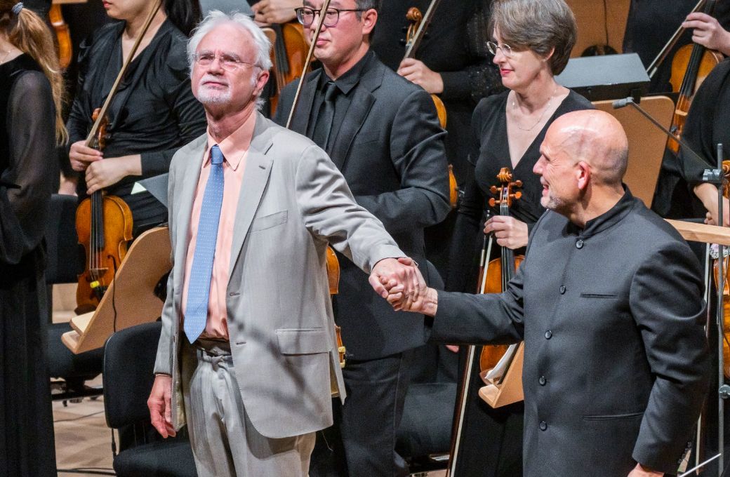 John Adams, Jaap van Zweden and the New York Philharmonic © Chris Lee