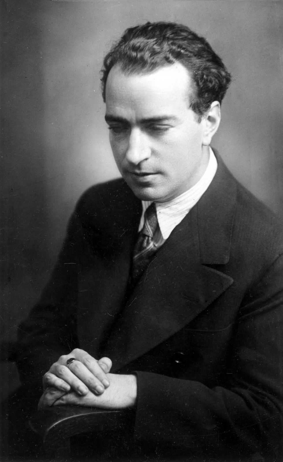 Joaquín Rodrigo in Salzburg &copy; Fundación Victoria y Joaquín Rodrigo