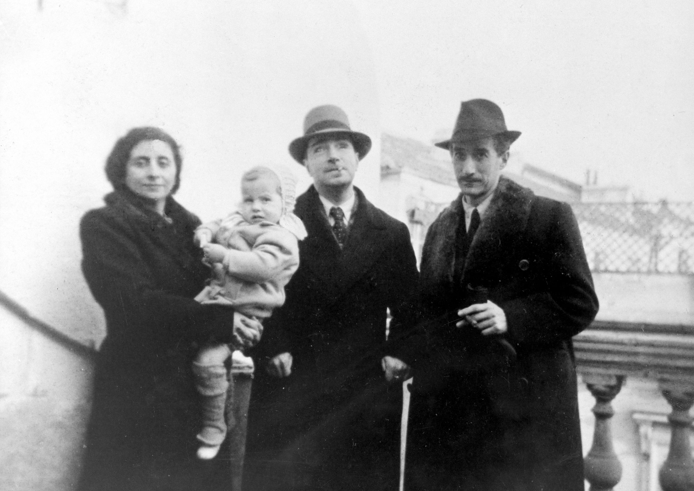 Joaquín and Victoria Rodrigo with Regino Sáinz de la Maza &copy; Fundación Victoria y Joaquín Rodrigo