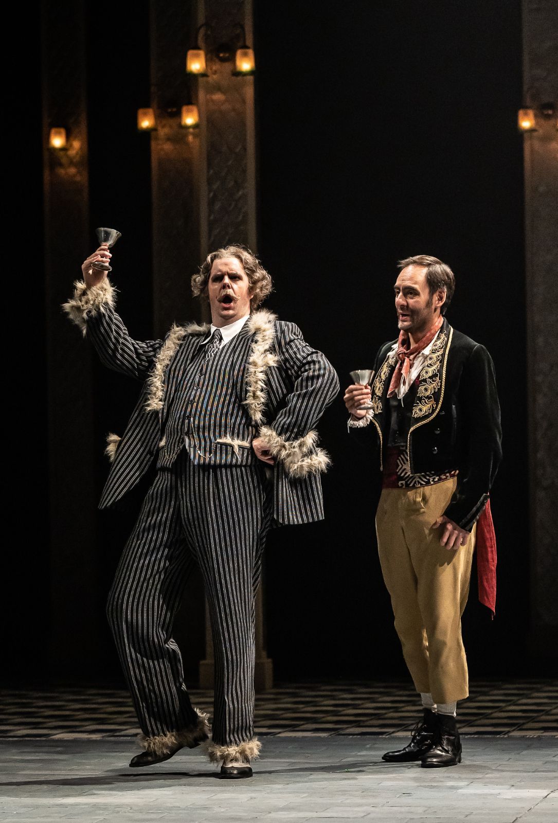 Ben McAteer (Baskir) and Pablo Bemsch (Nourreddin) &copy; Clive Barda | ArenaPAL