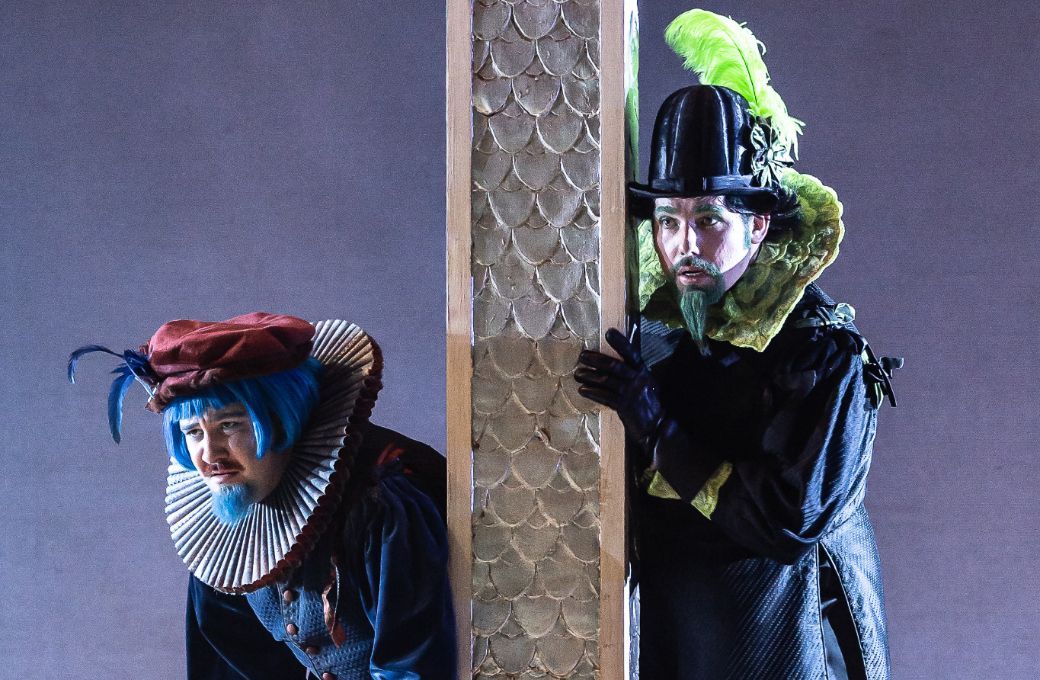 Emer Wyn Jones (Bakbara) and Thomas D Hopkinson (Kaboul) &copy; Clive Barda | ArenaPAL