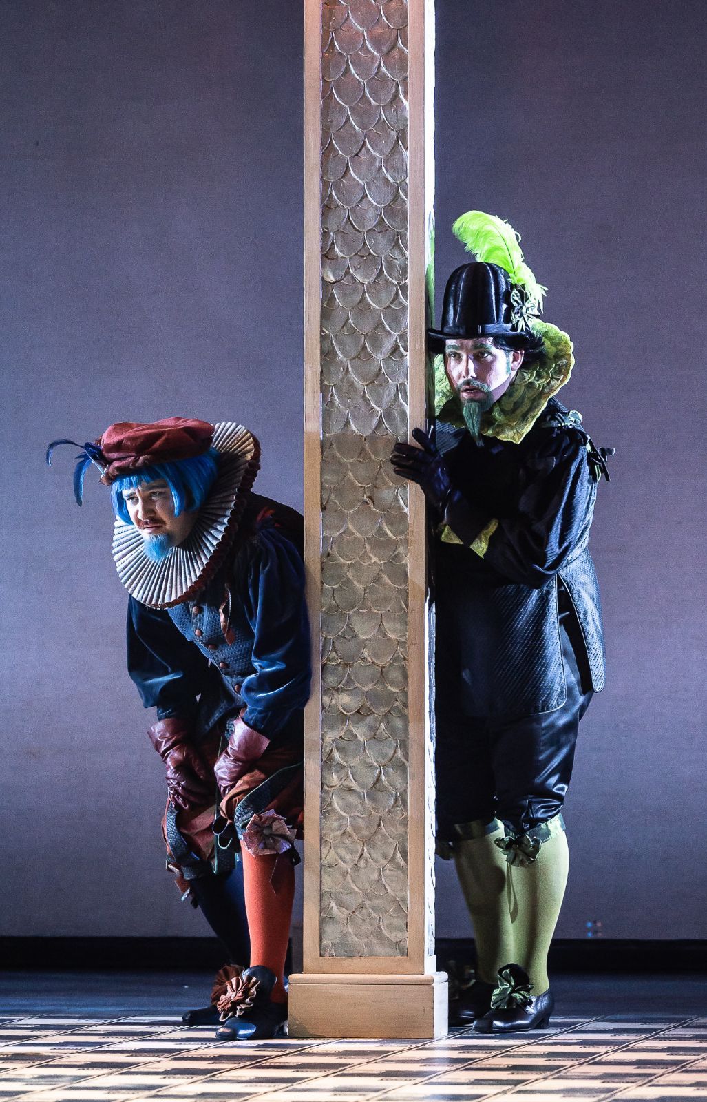 Emer Wyn Jones (Bakbara) and Thomas D Hopkinson (Kaboul) &copy; Clive Barda | ArenaPAL