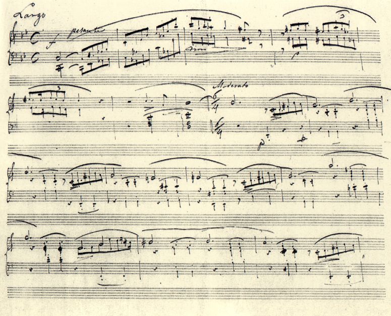 F. Chopin - Ballade no. 1 in G minor, Op.23 (fragment)