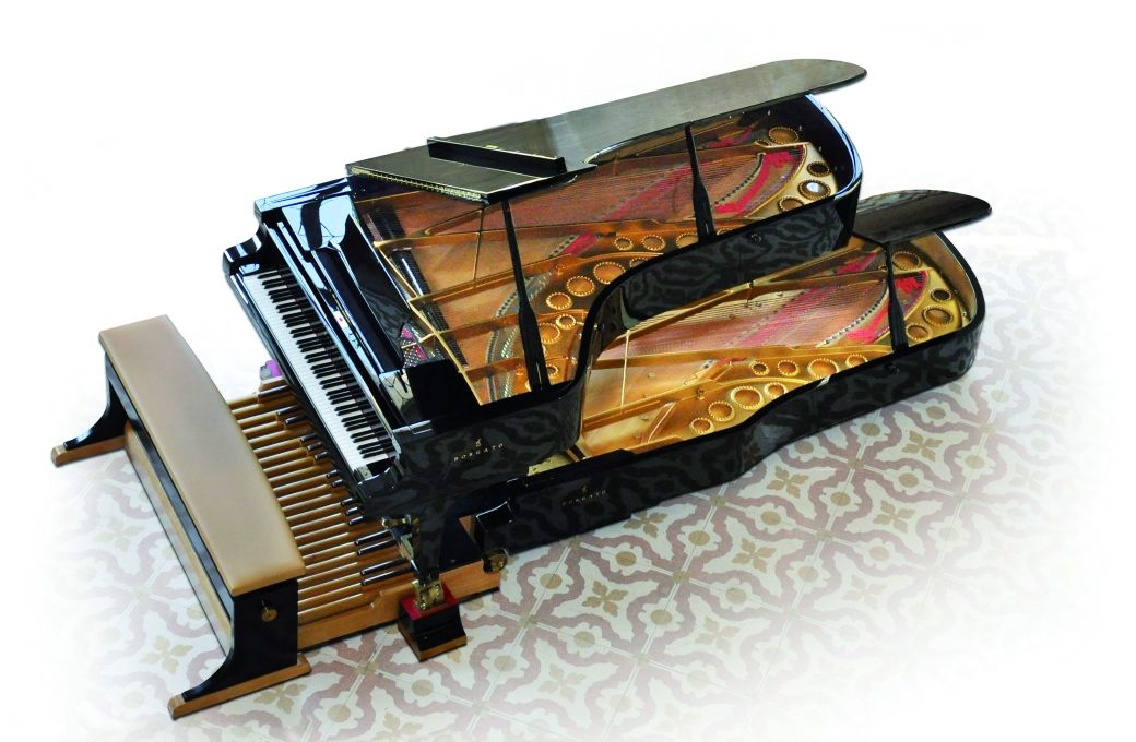 The “Doppio Borgato” piano © Gott34 | Wikimedia Commons