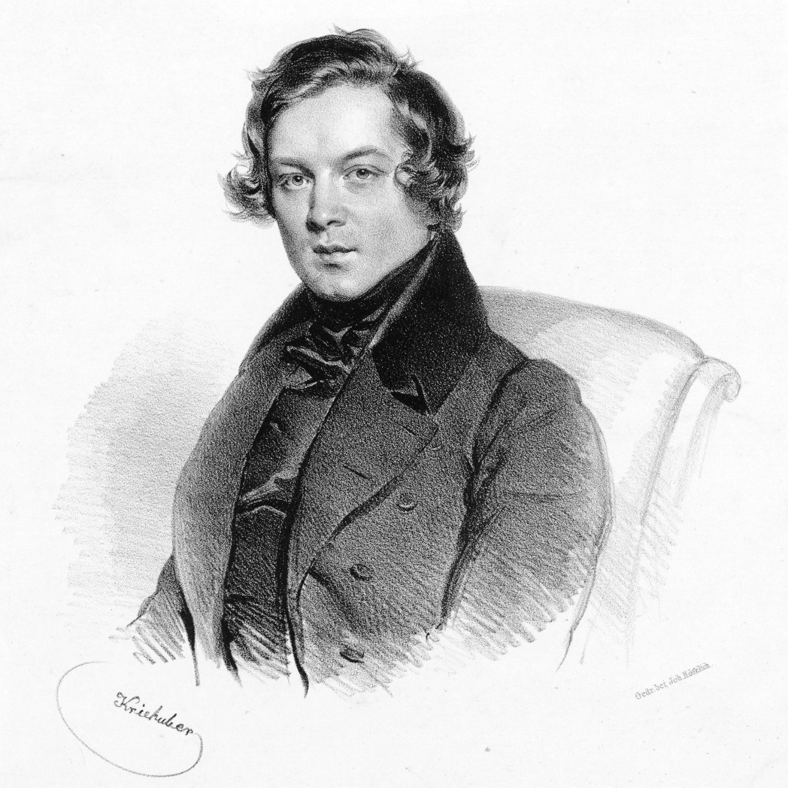 Robert Schumann, 1839 &copy; Public Domain