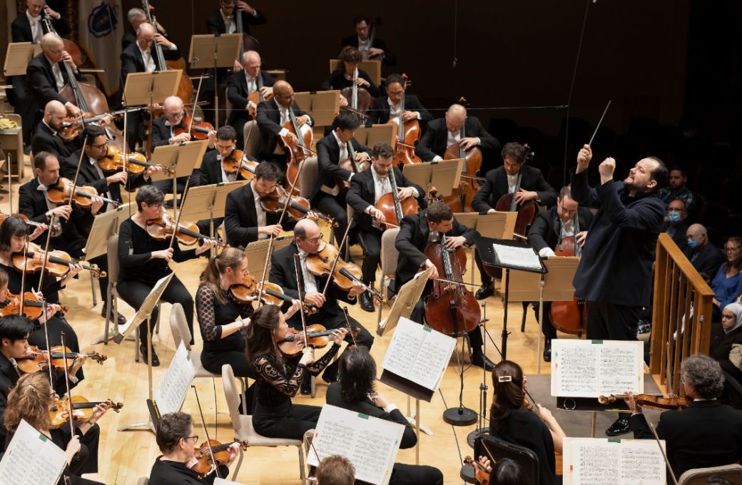 Andris Nelsons conducts the Boston Symphony &copy; Winslow Townson
