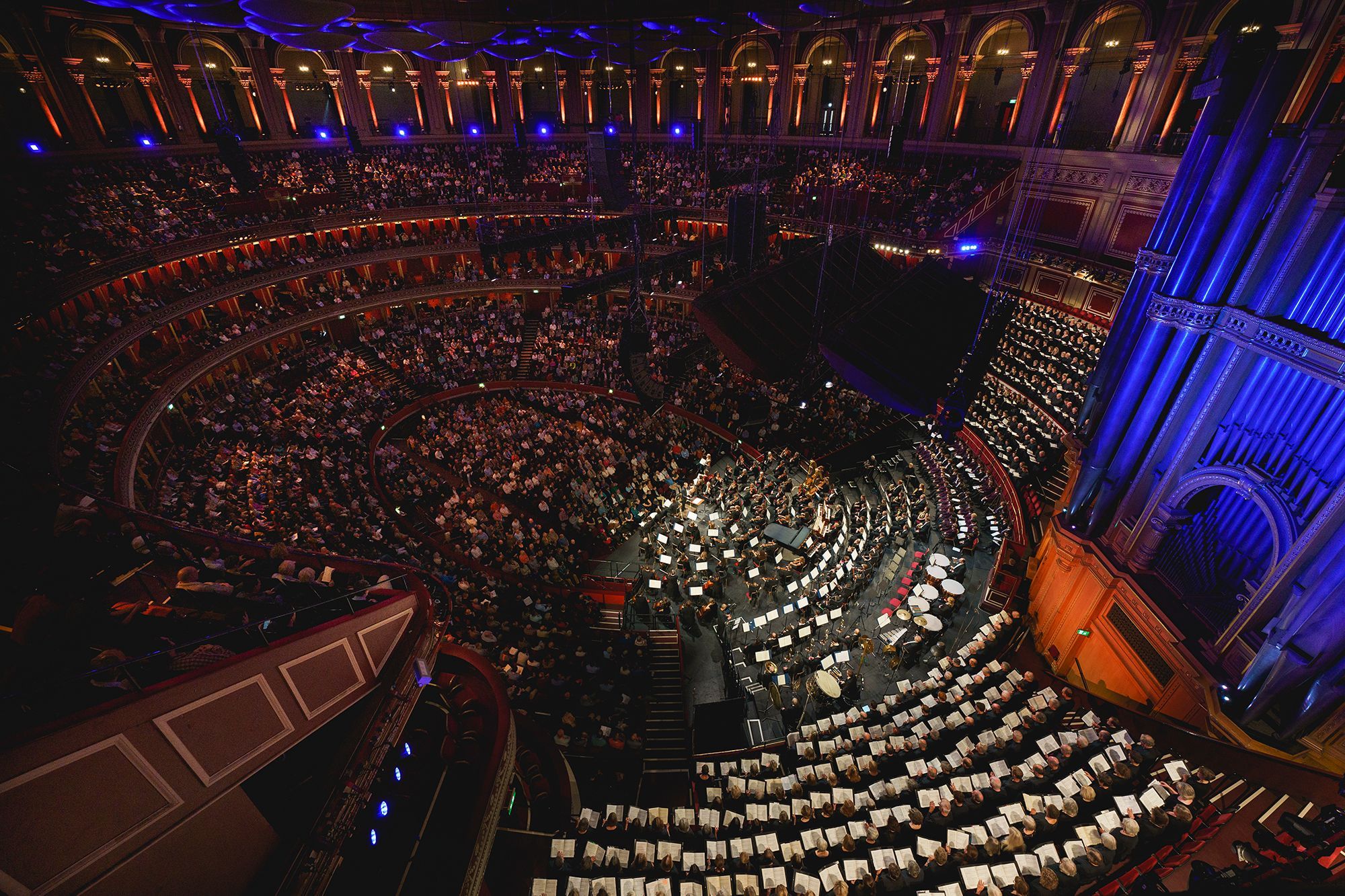 Mahler's “Symphony of a Thousand” in the Royal Albert Hall &copy; Andy Paradise