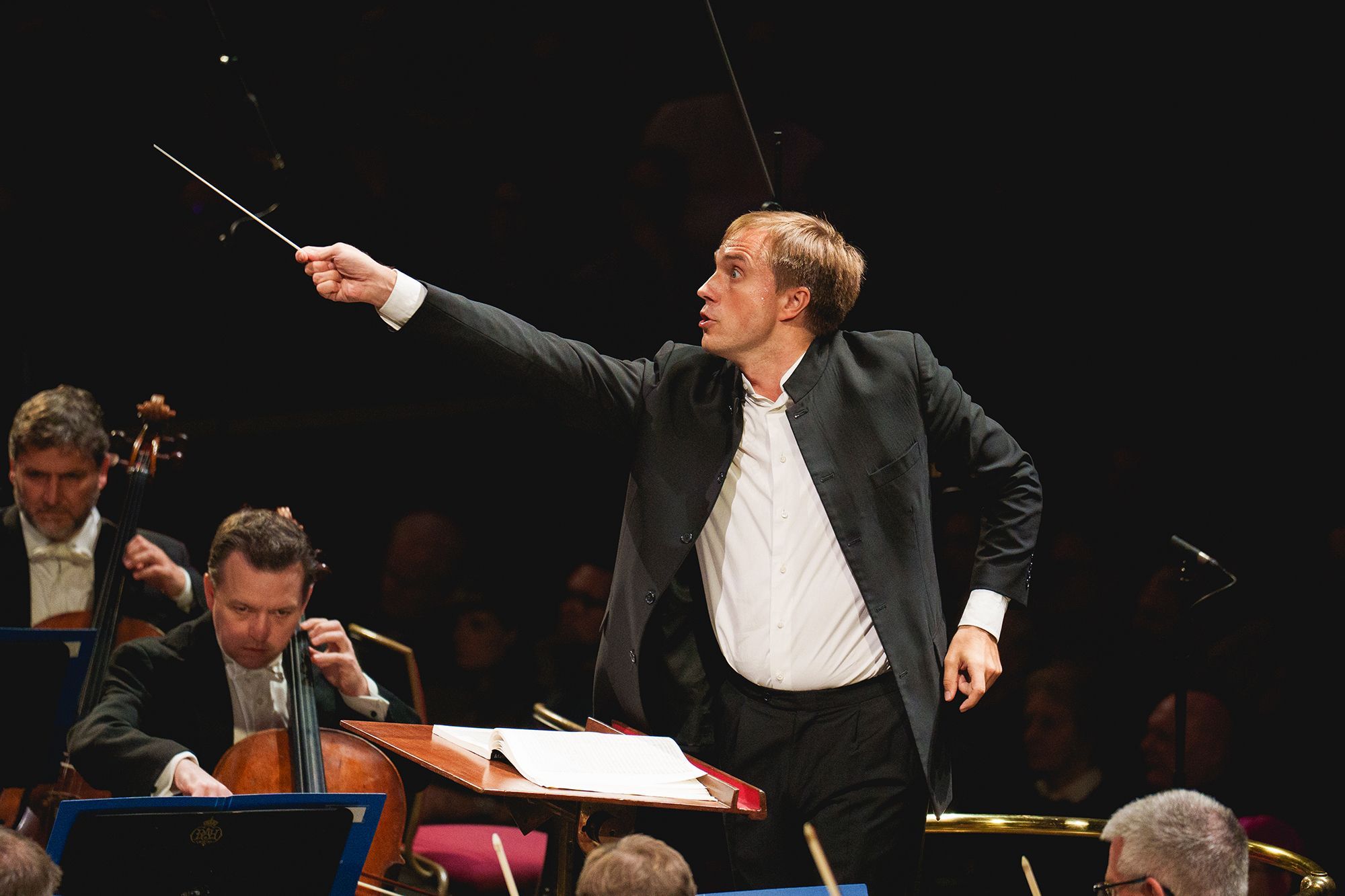 Vasily Petrenko conducts the Royal Philharmonic Orchestra &copy; Andy Paradise