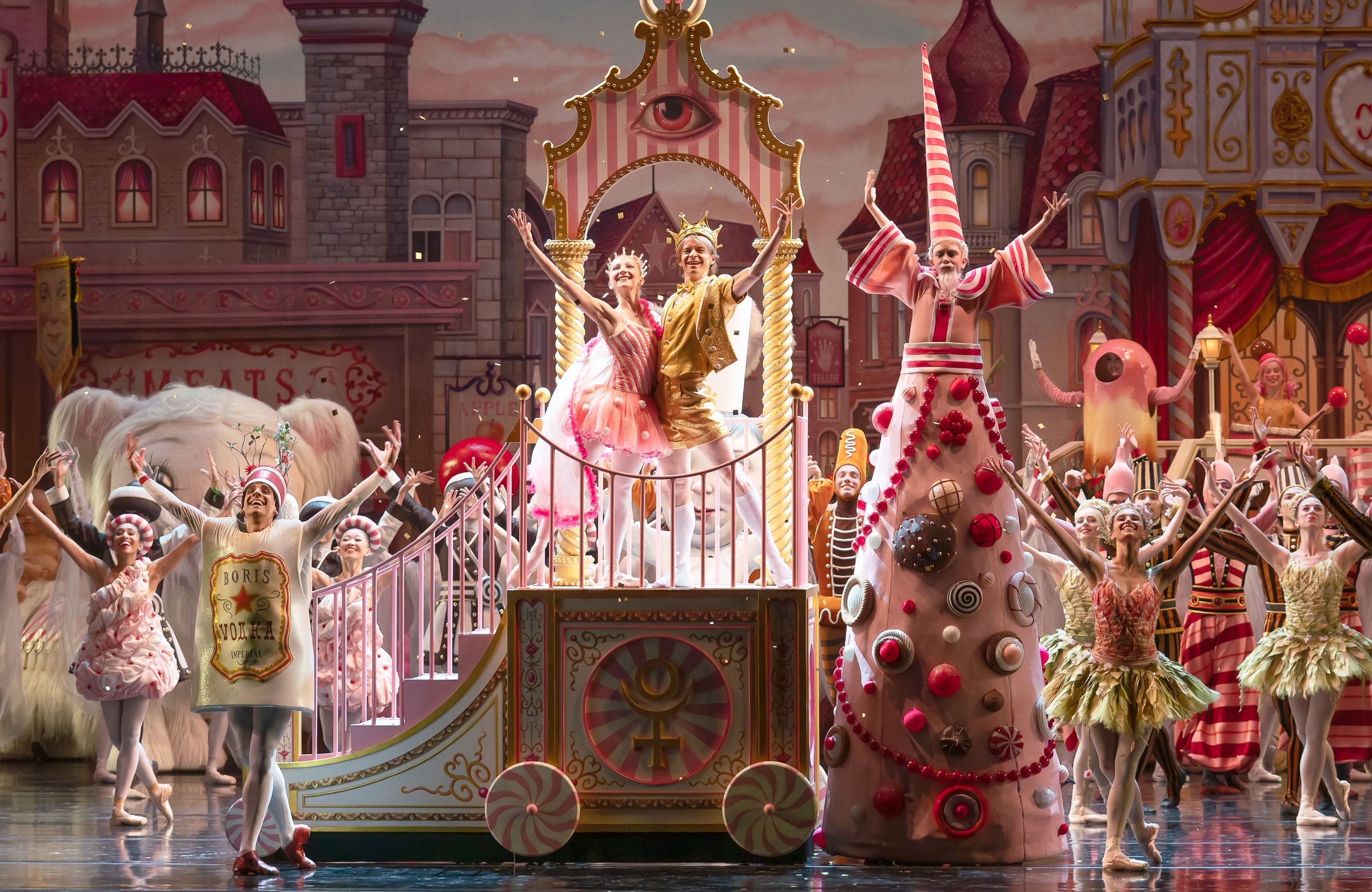 Breanne Granlund and Daniil Simkin in <i>Whipped Cream</i> © Kyle Froman