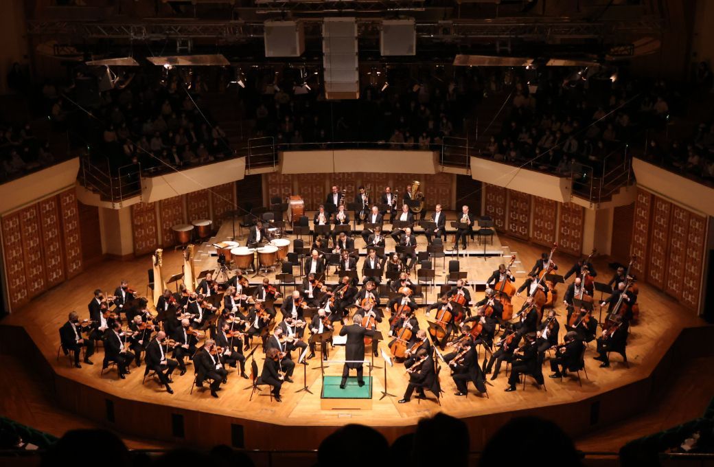 The Vienna Philharmonic in Hong Kong Cultural Centre's Concert Hall © Leisure and Cultural Services Department