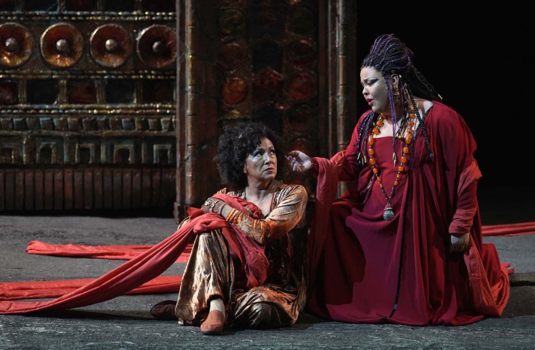 Krassimira Stoyanova (Aida) y Jamie Barton (Amneris) &copy; Javier del Real | Teatro Real