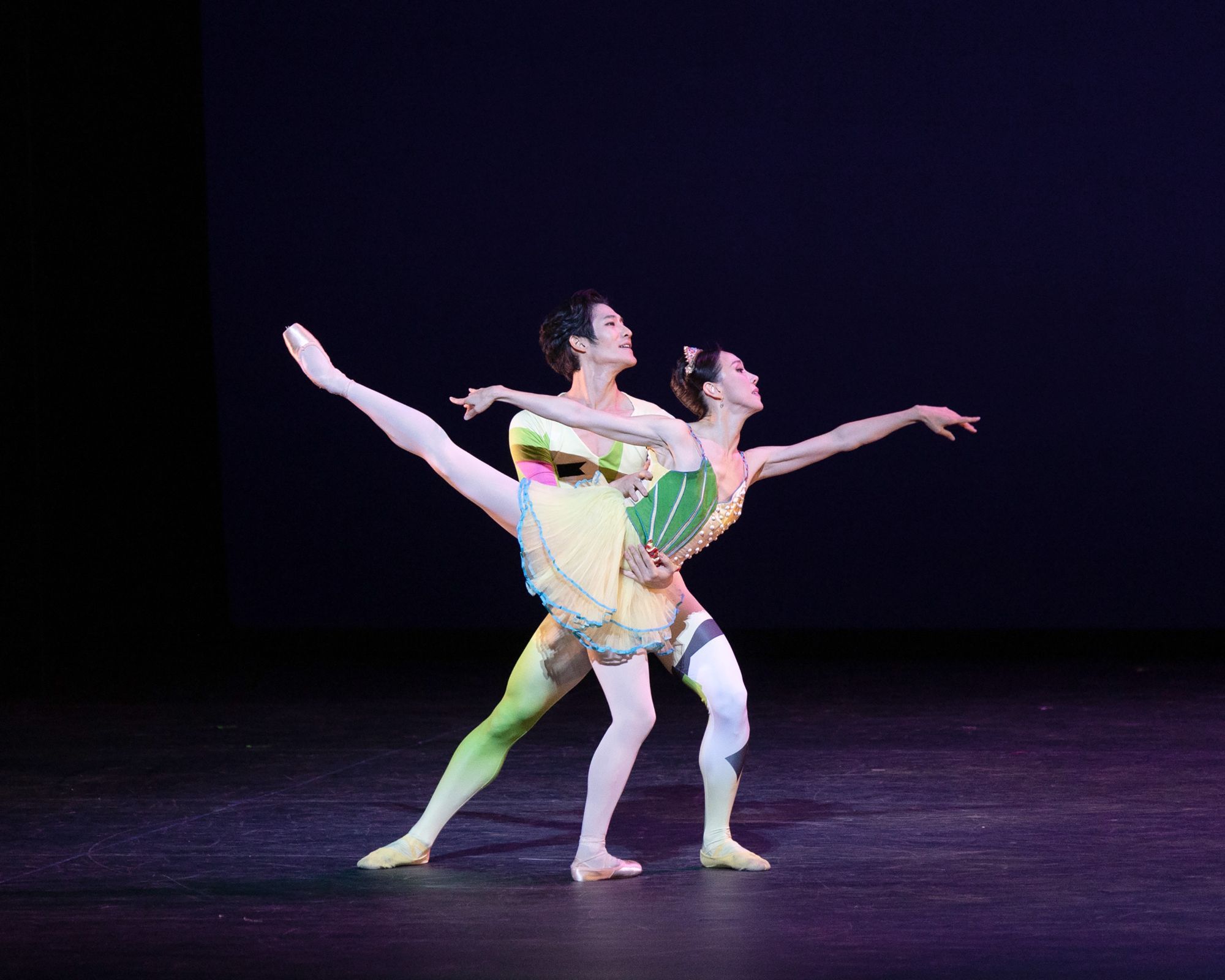 Hee Seo and Joo Won Ahn in The Seasons © Rosalie O’Connor