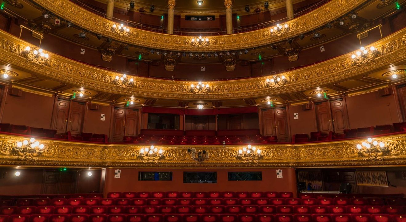 Auditorium of the Royal Swedish Opera &copy; David Karlin