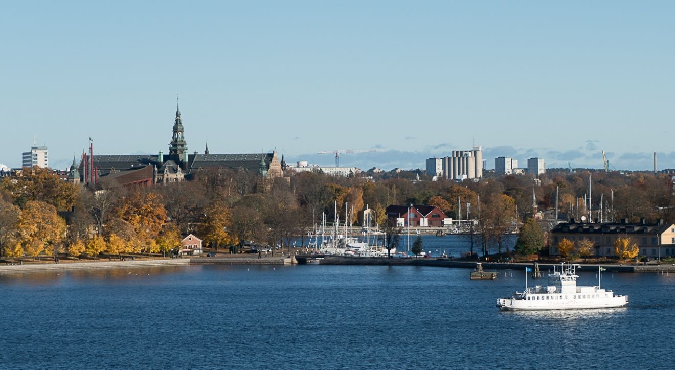 Stockholm Panorama with Nordiska Museet &copy; David Karlin