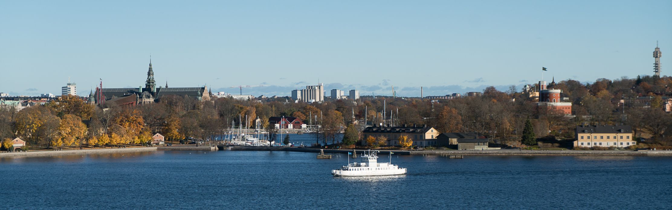 Stockholm Panorama with Nordiska Museet &copy; David Karlin