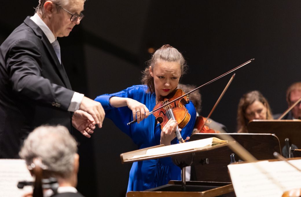 Víctor Pablo Pérez y Alexandra Conunova © Miguel Barreto | Auditorio de Tenerife