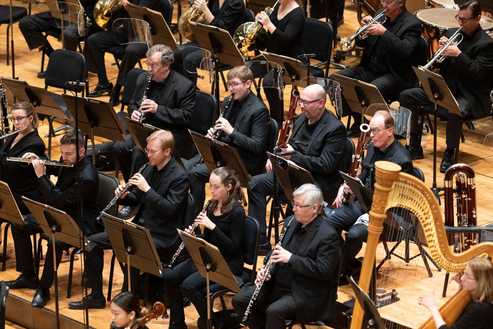 The Cincinnati Symphony woodwinds &copy; Charlie Balcom