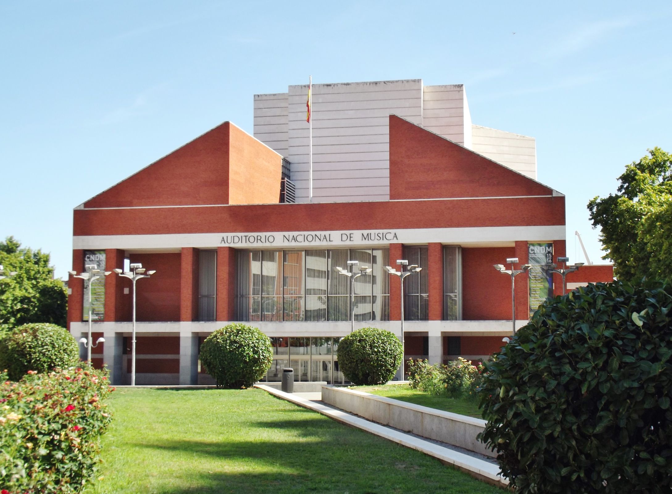 Auditorio Nacional de Música © Wikimedia Commons | Asqueladd