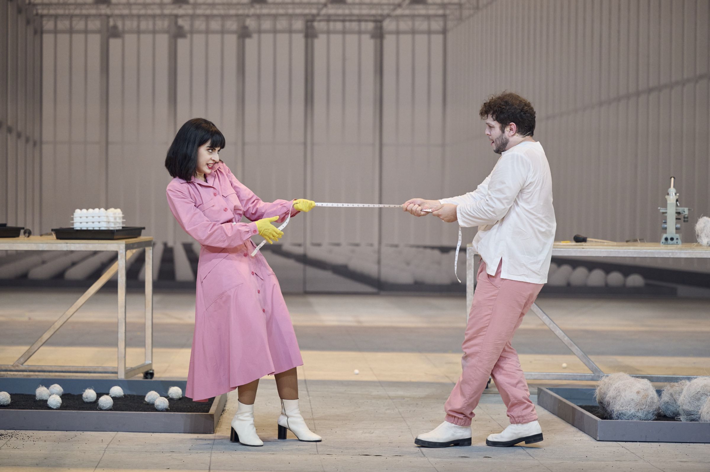 Claudia Muschio (Adina) und Kai Kluge (Nemorino) &copy; Martin Sigmund