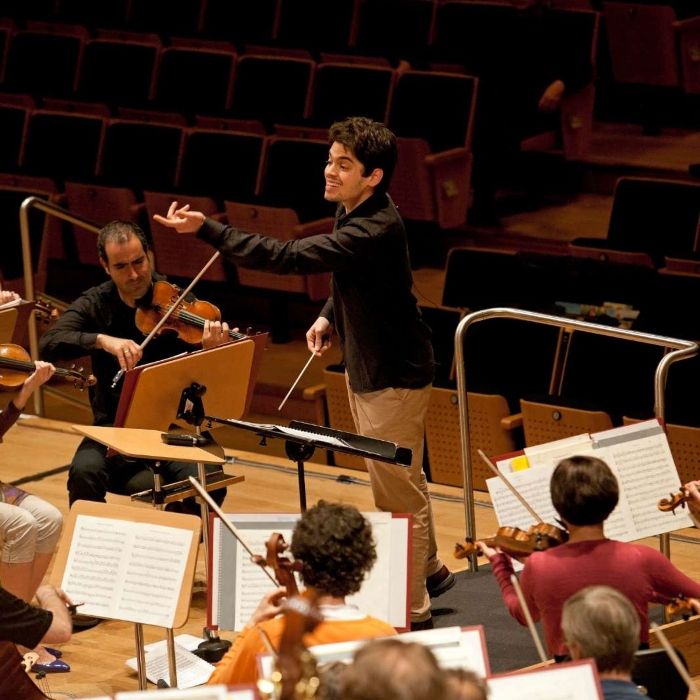Lahav Shani at the Mahler Competition &copy; Peter Eberts