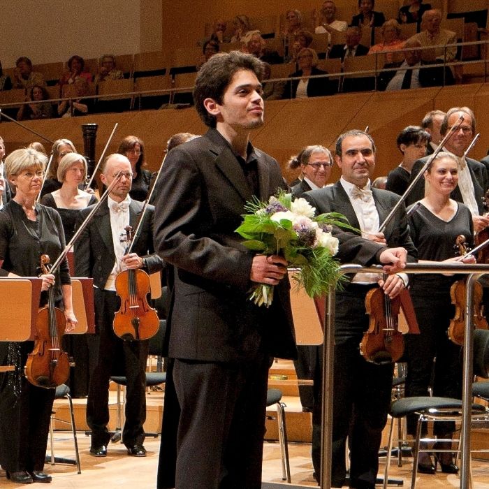 Lahav Shani at the Mahler Competition &copy; Peter Eberts