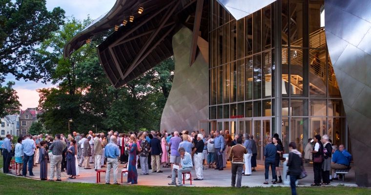 The Richard B Fisher for the Performing Arts at Bard College &copy; Peter Aaron '68/Esto