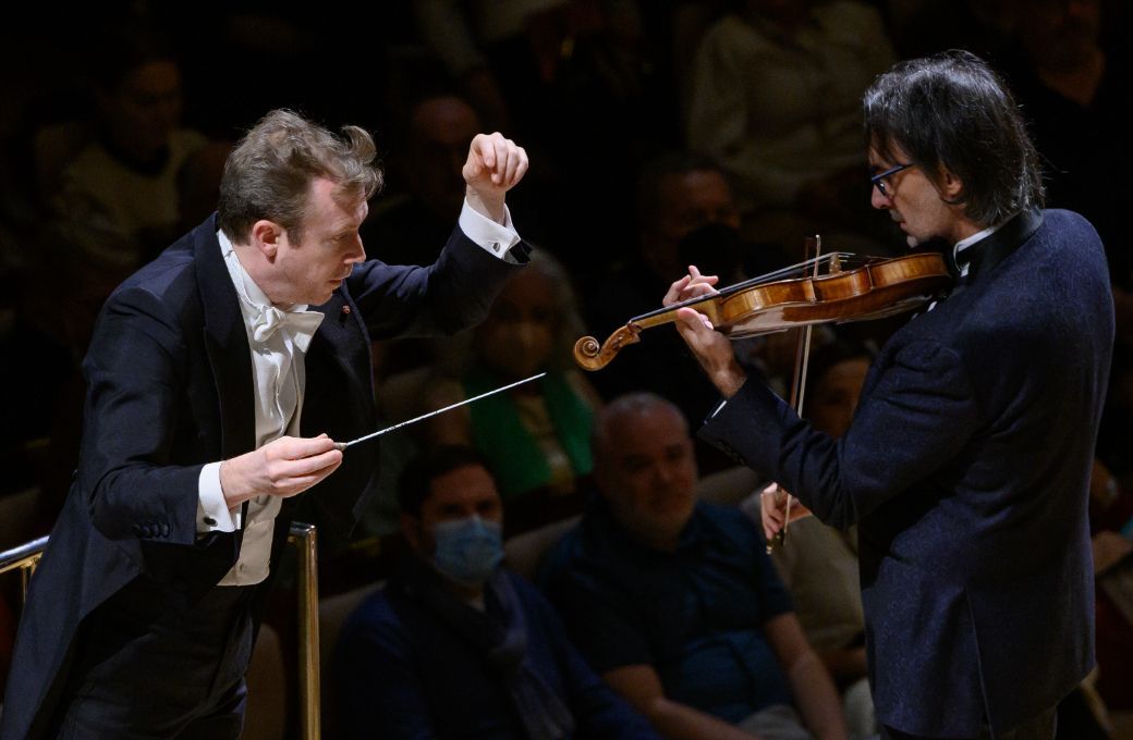 Daniel Harding y Leonidas Kavakos &copy; Rafa Mart&iacute;n | Iberm&uacute;sica