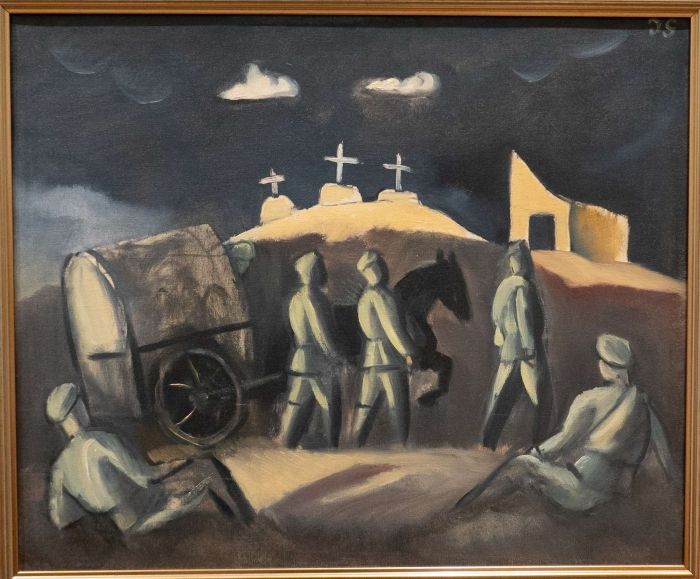 Le Musée National des Arts de Lettonie : <i>Trois Croix</i> par Jāzeps Grozvalds &copy; David Karlin | Bachtrack Ltd